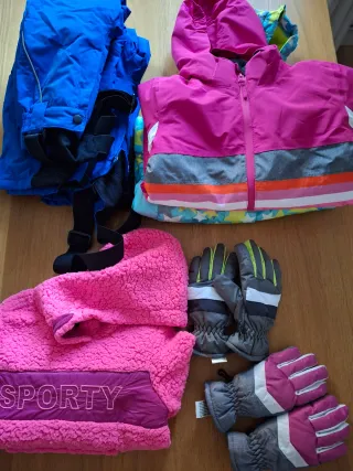 Pack Ropa Nieve 5-8 Años
