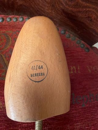 2 Hormas para Zapatos Vintage Madera