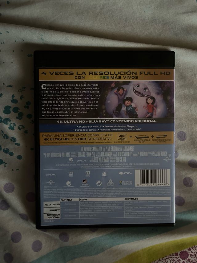 Abominable 4K UHD + Blu-ray Español