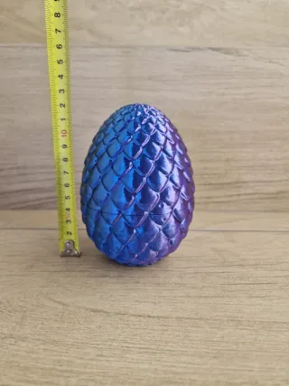 Huevo y Dragón 3D Tricolor