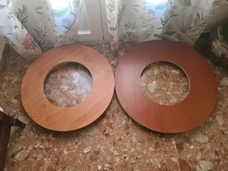 Tarima mesa camilla redondas