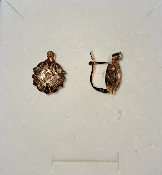 Pendientes Oro 18k Galería