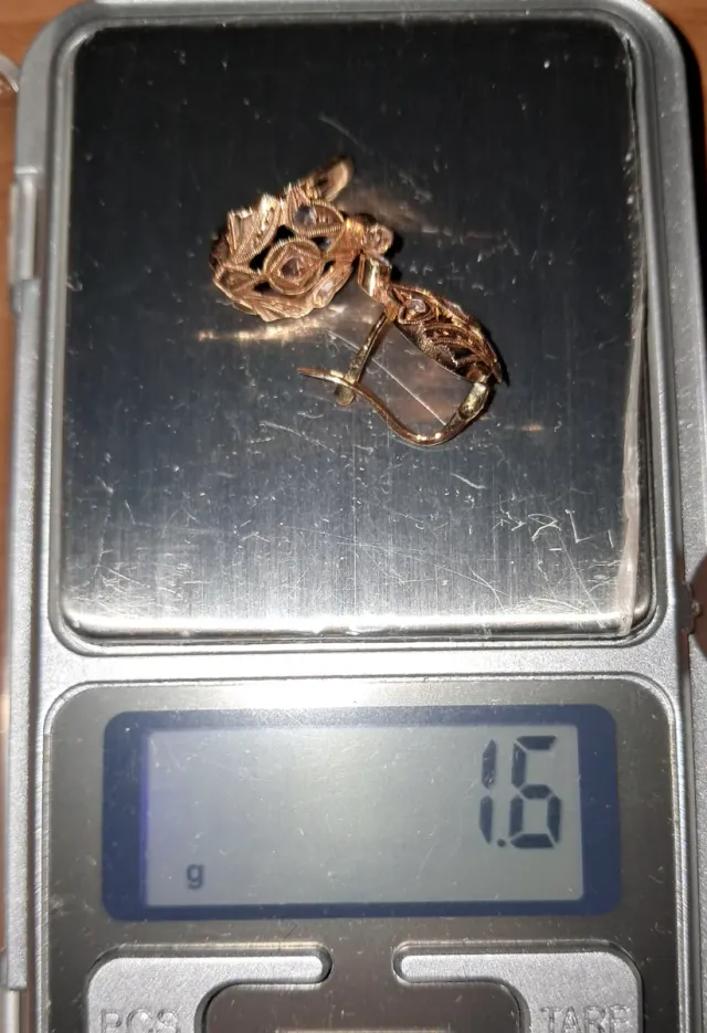 Pendientes Oro 18k Galería