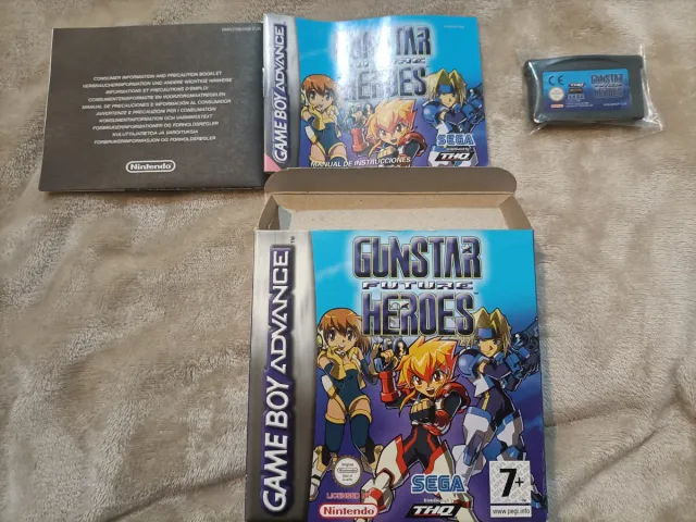 Gunstar Future Heroes GBA Nintendo
