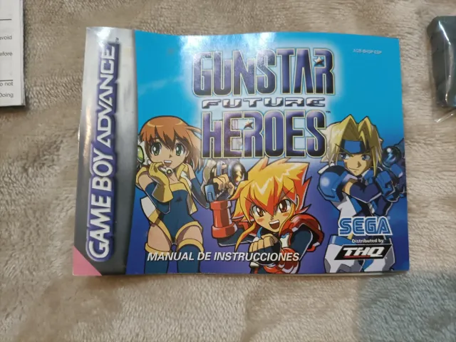 Gunstar Future Heroes GBA Nintendo