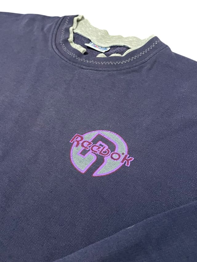 Jersey Reebok Vintage 90s Azul Talla XXL