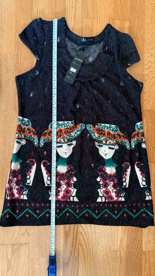 Vestido mini Elissa Lana Talla M L