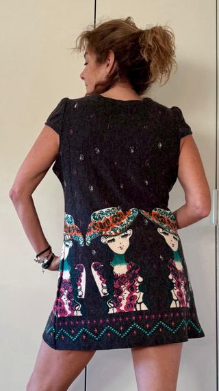 Vestido mini Elissa Lana Talla M L