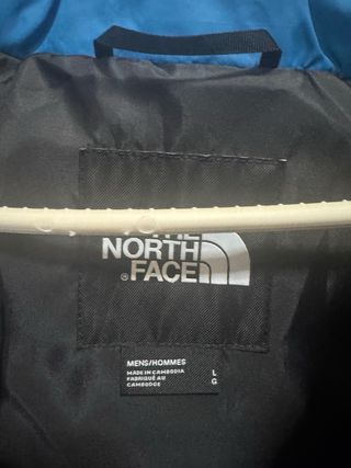Chaleco The North Face 700 Azul Negro Original