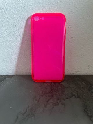 Custodie iPhone 7/8 Neon Giallo e Rosa
