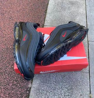 Nike Air Max 97 Talla 36 Negro Rojo