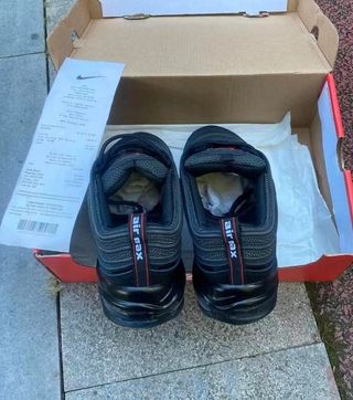 Nike Air Max 97 Talla 36 Negro Rojo