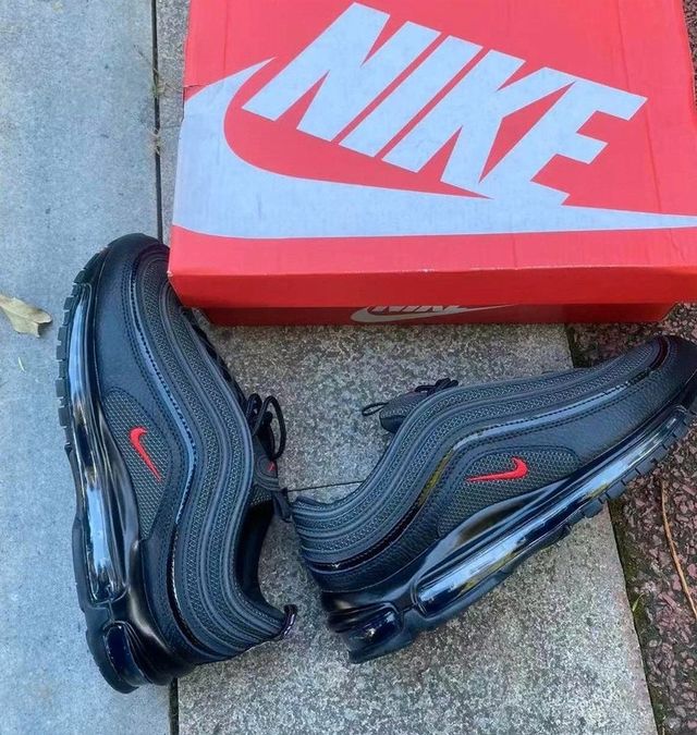 Nike Air Max 97 Talla 36 Negro Rojo