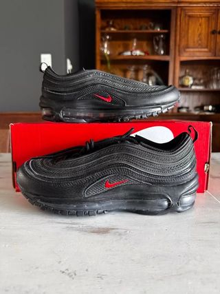 Nike Air Max 97 Talla 39 Negro Rojo
