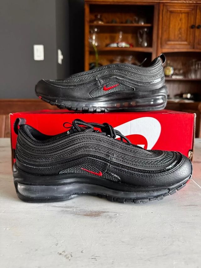 Nike Air Max 97 Talla 39 Negro Rojo