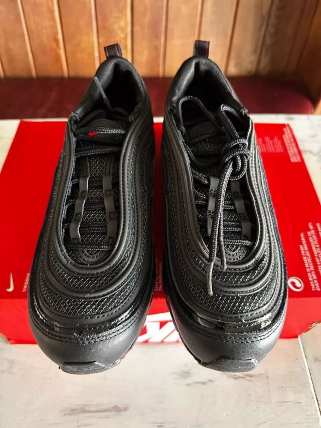 Nike Air Max 97 Talla 39 Negro Rojo