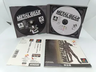 Metal gear solid ps1 japan jap ntsc Hideo Kojima