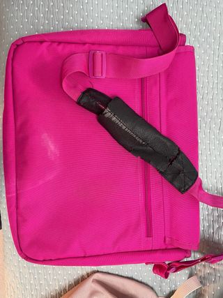 Mochila Pepe Jeans bandolera rosa