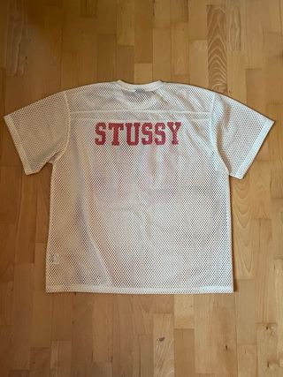 Camiseta Stussy Sport Malla Roja 80 Talla L