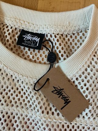 Camiseta Stussy Sport Malla Roja 80 Talla L