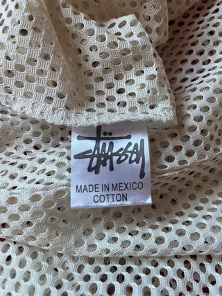 Camiseta Stussy Sport Malla Roja 80 Talla L