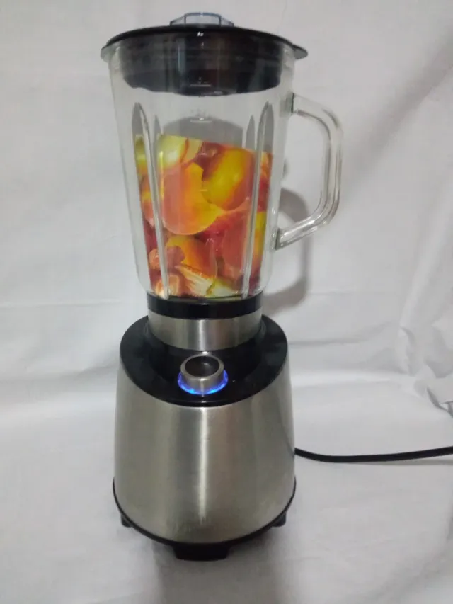 Batidora de vaso con jarra de cristal