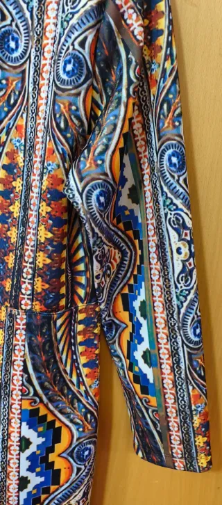 Vestido estampado talla 46