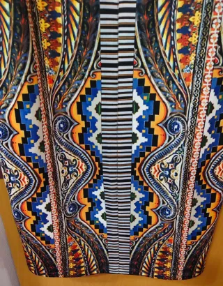 Vestido estampado talla 46