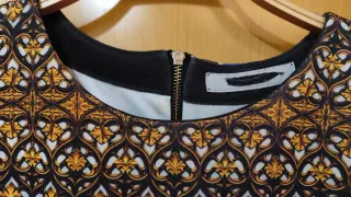 Vestido estampado talla 46