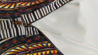 Vestido estampado talla 46