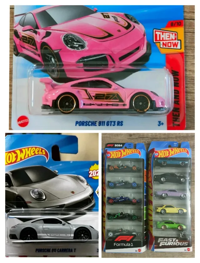 Hot Wheels lotto 2 multi pack + 2 auto