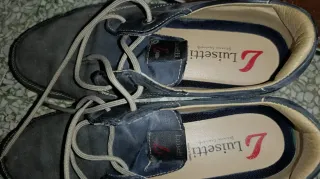 Scarpe uomo Luisetti blu/grigie