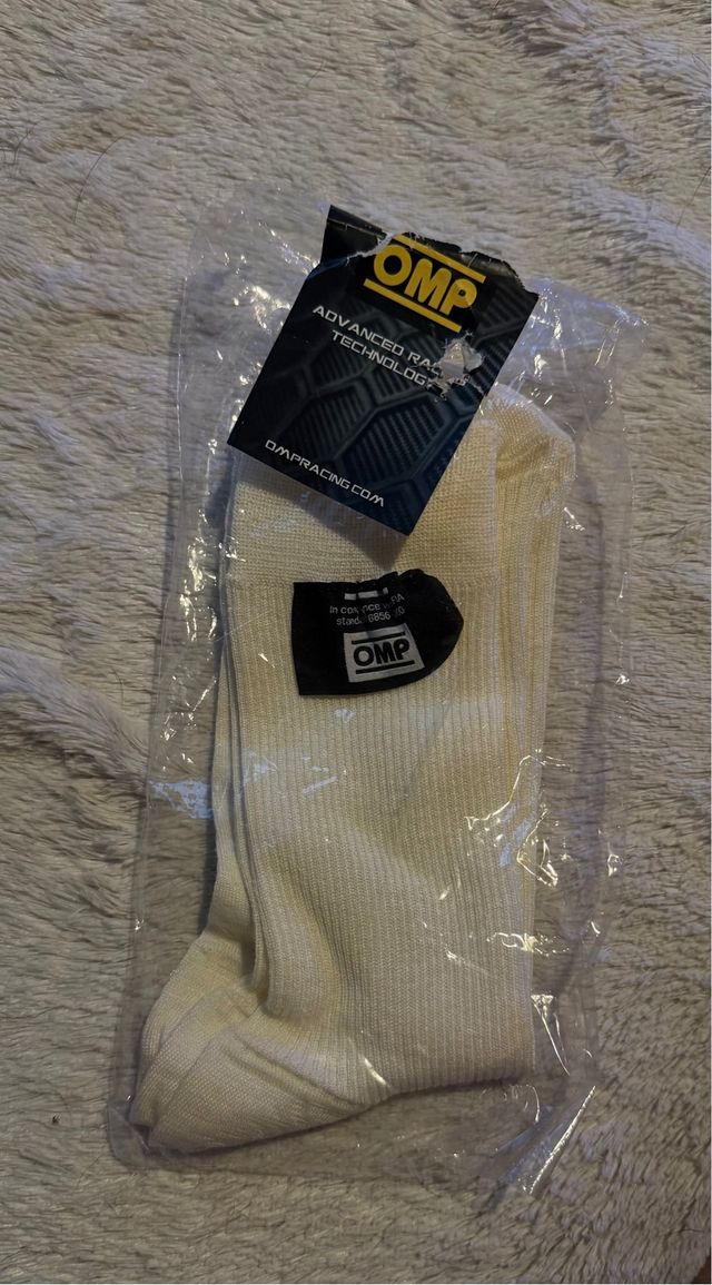 Calcetines OMP Ignífugos Rally FIA 8856 NUEVOS