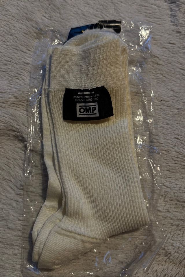 Calcetines OMP Ignífugos Rally FIA 8856 NUEVOS