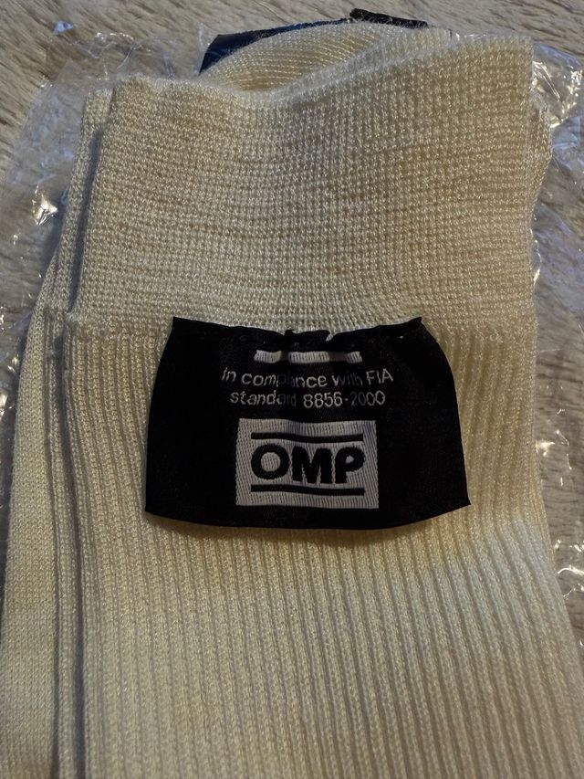 Calcetines OMP Ignífugos Rally FIA 8856 NUEVOS