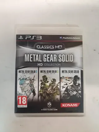 Metal Gear Solid HD Collection PS3