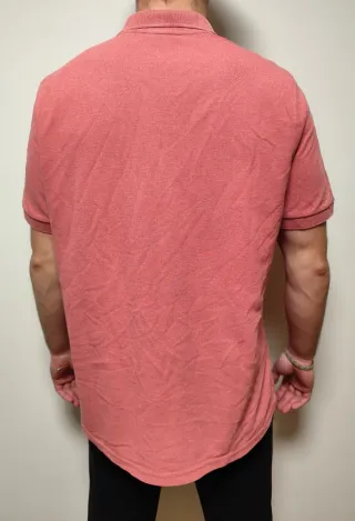 Polo Stone Island Rosa