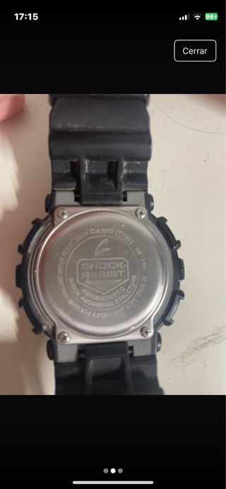 Reloj Casio G-Shock Negro