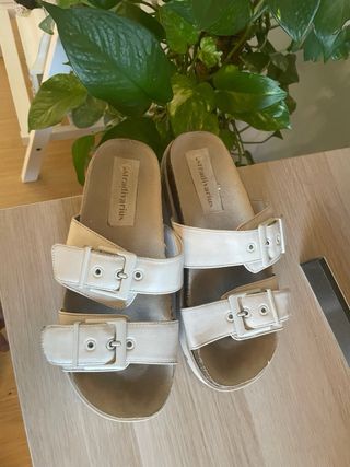 Sandalias Stradivarius Blancas