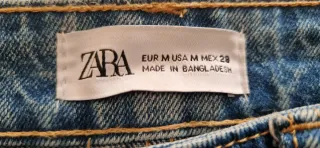 Falda Vaquera Midi Zara