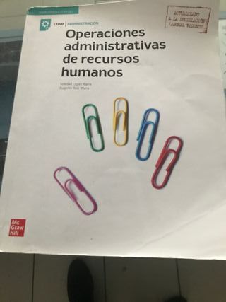LA Operaciones administrativas de recursos huma...