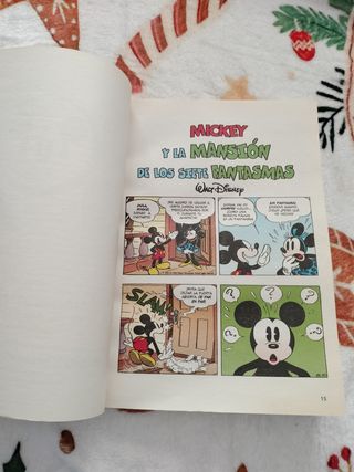 Libro Clásicos del cómic Mickey Mouse Disney
