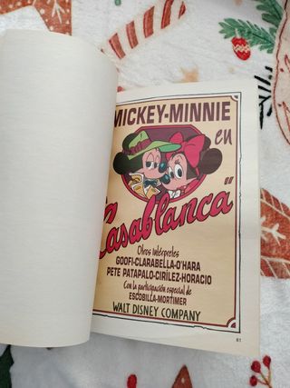 Libro Clásicos del cómic Mickey Mouse Disney