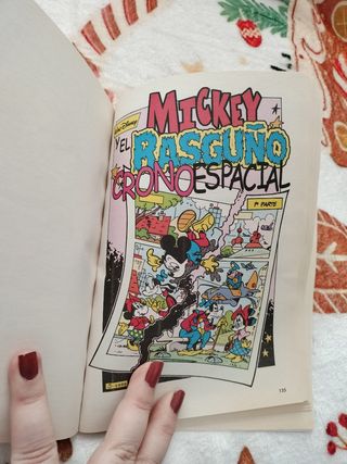 Libro Clásicos del cómic Mickey Mouse Disney