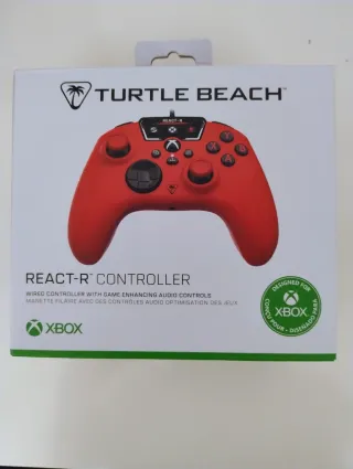 Mando Xbox Turtle Beach React-R Rojo