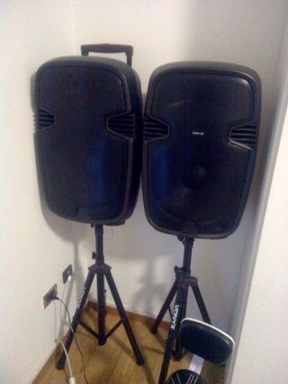 Impianto Karaoke Completo Nero poco trattabile