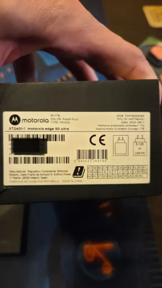 Motorola Edge 50 Ultra 1TB Nuovo