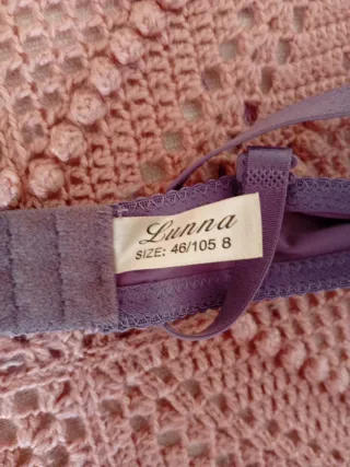 Sujetador push up morado