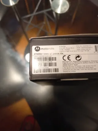 Motorola Moto G8 Power Lite Nero