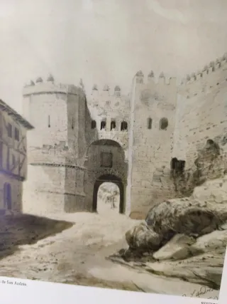 Ilustraciones monumentos Segovia